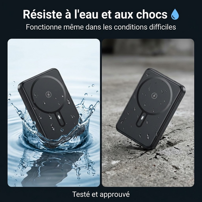 Power Bank Magnétique  + Écouteurs Sans Fil Offerts 🎁