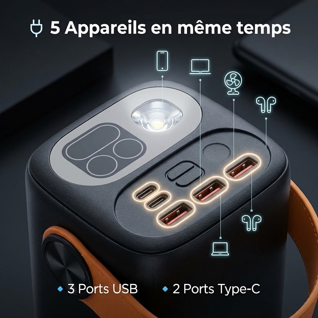 Powerbank BAGULE:Ordinateur/Téléphone