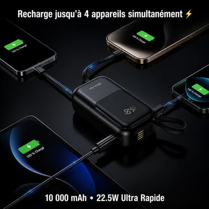 Powerbank sovo PD39 + écouteur sans fil offert