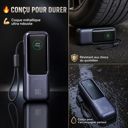 Powerbank BAGULE 100W Utra-Rapide + écouteur sans fil offert