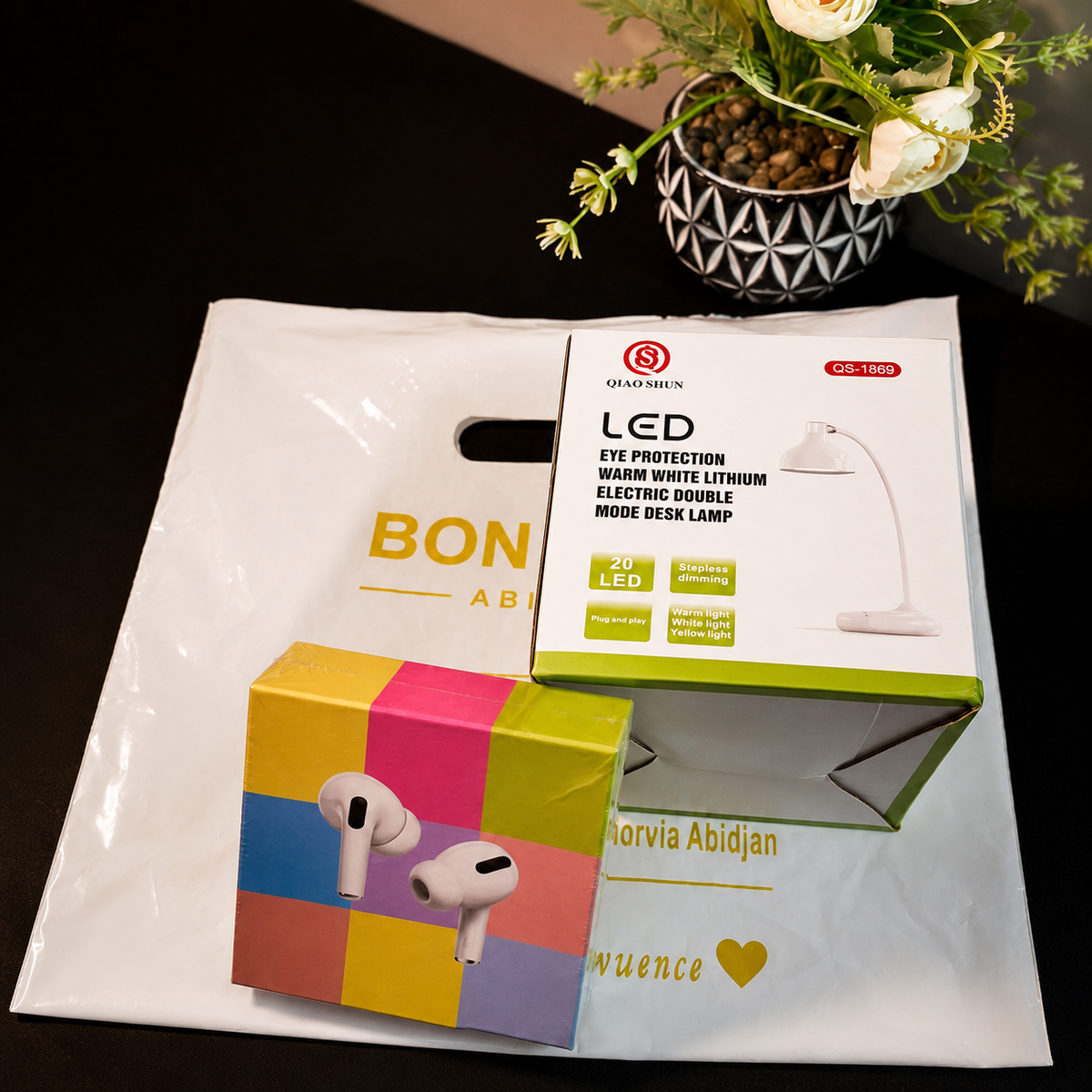 Lampe de Bureau LED Premium – 3 Modes d'Éclairage & 8 h d'Autonomie