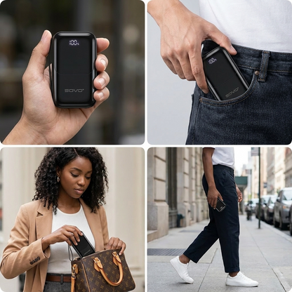 Powerbank sovo PD39 + écouteur sans fil offert